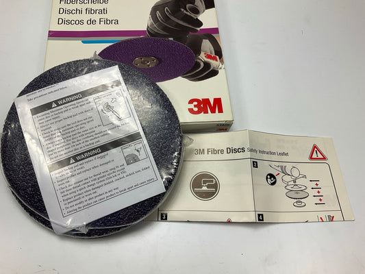 3M 33425 Cubitron II Abrasive Fibre Disc, 7 Inch, 36 Grit, 5 / Pack