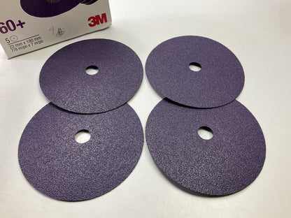 3M 33427 Cubitron II 60 Grit Abrasive Grinding Disc 7 In X 7/8 In - 4 Disc Total