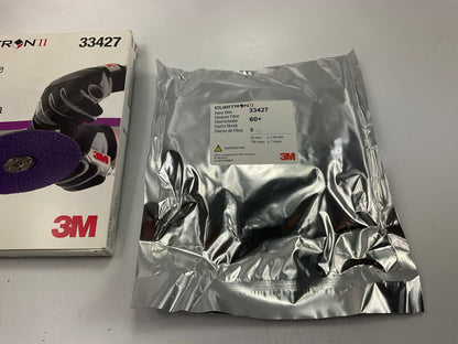 3M 33427 Cubitron II 60 Grit Abrasive Grinding Disc 7 In X 7/8'' - 5 Discs Total