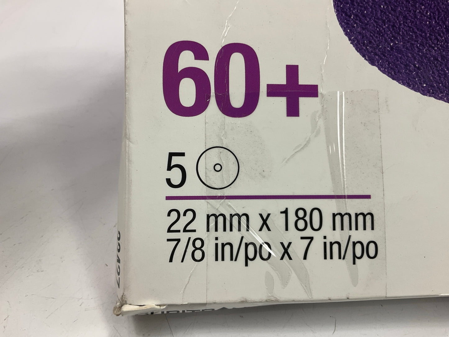 3M 33427 Cubitron II 60 Grit Abrasive Grinding Disc 7 In X 7/8'' - 5 Discs Total