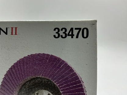 3M 33470 Cubitron II 40 Grit Flap Sanding Disc 4.5'' X 7/8'', Pack Of 5