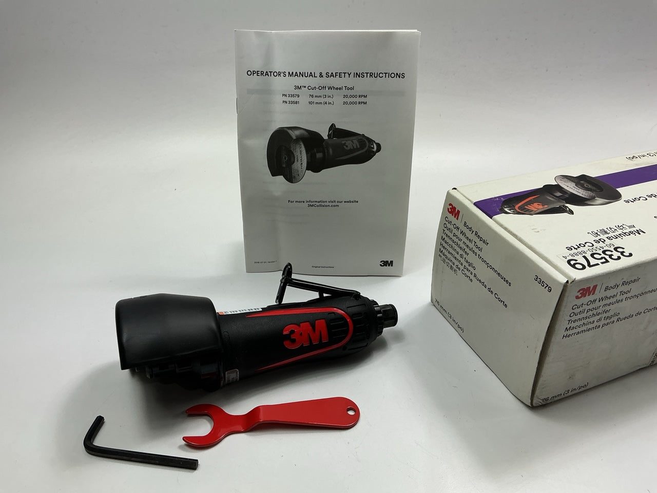 3M 33579 3'' Cut-Off Wheel Tool, .70 HP