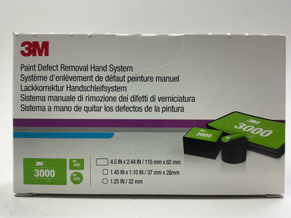 Missing 3M 33909, COMES AS SHOWN - 3M 33888 Paint Defect Removal Hand System Kit