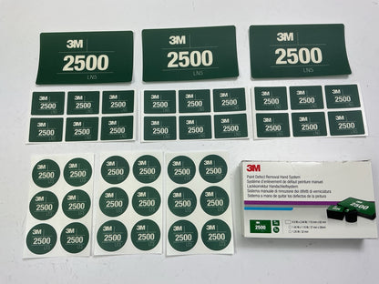 Missing 3M 33909, COMES AS SHOWN - 3M 33888 Paint Defect Removal Hand System Kit