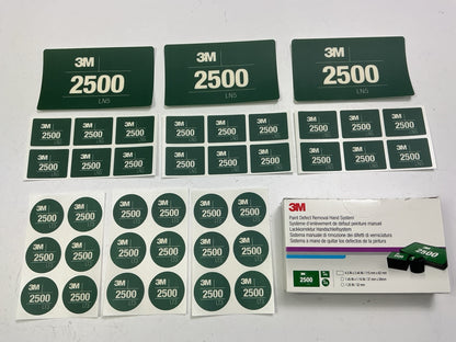 Missing 3M 33909, COMES AS SHOWN - 3M 33888 Paint Defect Removal Hand System Kit