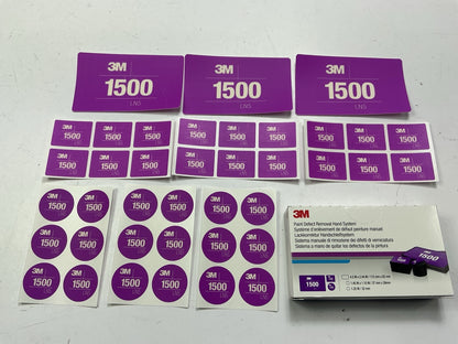 Missing 3M 33909, COMES AS SHOWN - 3M 33888 Paint Defect Removal Hand System Kit