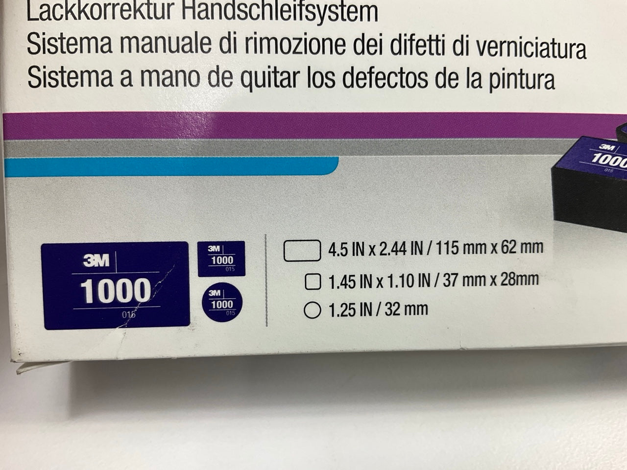 9 Sheets Only - 3M 33889 1000 Grit Paint Defect Removal Abrasive Circle Sheet