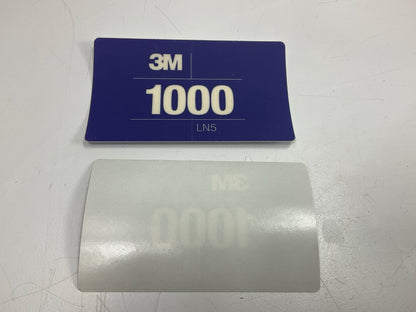 3M 33891 Paint Defect Removal Hand System Abrasive Card Kit, 1000 Grit, 15 Pcs