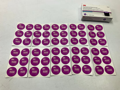 3M 33892 1500 Grit Paint Defect Removal Abrasive Circle Sheet Cars, 10 / Pack