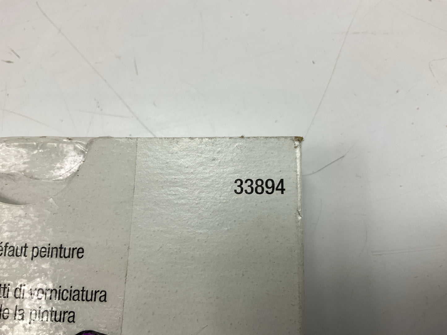 3M 33894 4.5'' X 2.44'' 1500 Grit Paint Defect Removal Abrasive Card, 15 / Pack