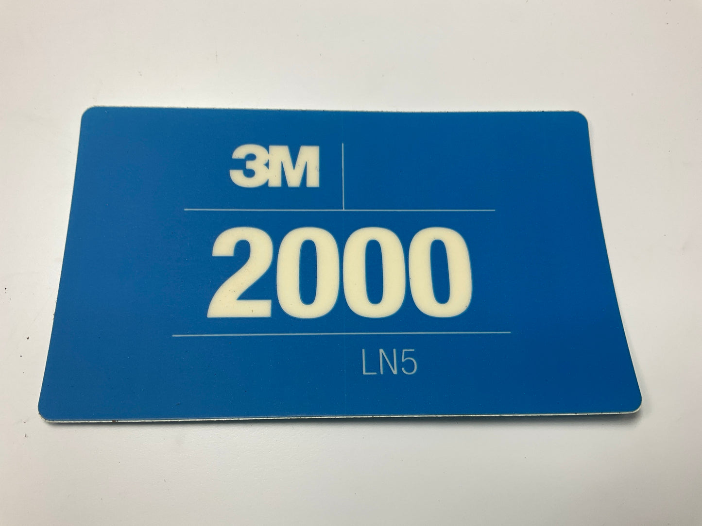 3M 33897 2000 Grit Paint Defect Removal Abrasive Cards, Pack Of 15 Pcs