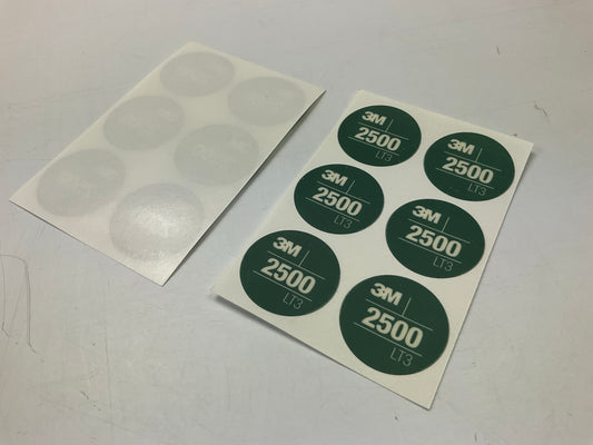3M 33898 1.25'' 2500 Grit Aluminum Oxide Paint Defect Removal Circle Sheets
