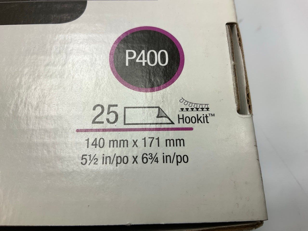 3M 34337 Hookit Flexible Abrasive Hand Sheet Primer Block P400 Grit (25 Sheets)