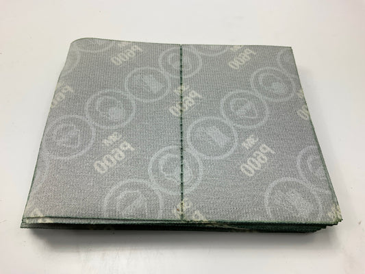 3M 34339 Flexible Abrasive Hookit Sheet Sanding Pad 270J P600 Grit (25 Sheets)