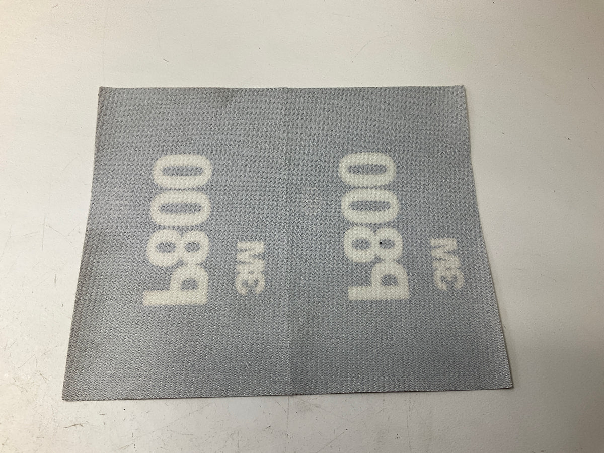23 Sheets - 3M 34340 Hookit Flexible Abrasive Hand Sheet P800 800 Grit