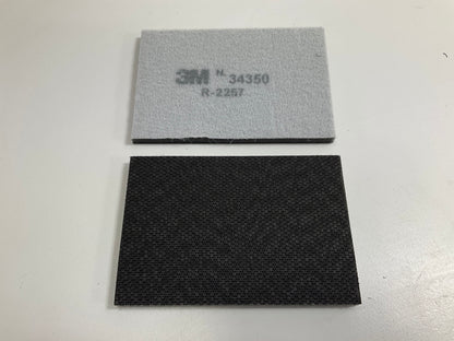 (10) 3M 34350 Hookit Flexible Abrasive Foam Pad, 3''x5''