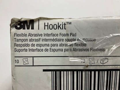 (10) 3M 34350 Hookit Flexible Abrasive Foam Pad, 3''x5''