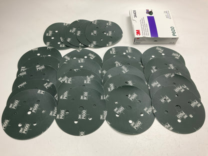 3M 34405 Hookit Flexible Abrasive Disc 270J, 6 In, Dust Free, P600, 25 Discs