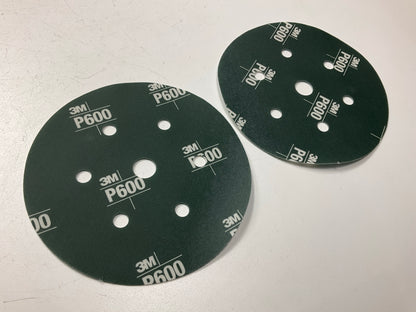 3M 34405 Hookit Flexible Abrasive Disc 270J, 6 In, Dust Free, P600, 25 Discs