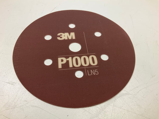 3M 34407 Hook & Loop Flexible Dust Free P1000 Grit 6 In. Sanding Disc (25/Pack)