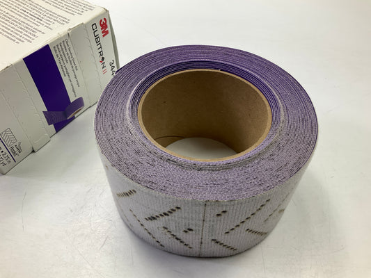 3M 34445 Cubitron II Hookit Sanding Sheet Roll Multi-Hole, 70mm X 12m, 150 Grit