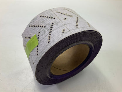 3M 34445 Cubitron II Hookit Sanding Sheet Roll Multi-Hole, 70mm X 12m, 150 Grit
