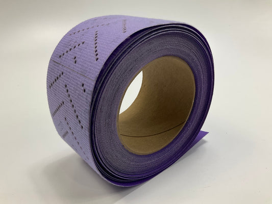 3M 34447 Cubitron II Hookit Clean Sanding Sheet Roll, 220+ Grit, 70mm X 12 M