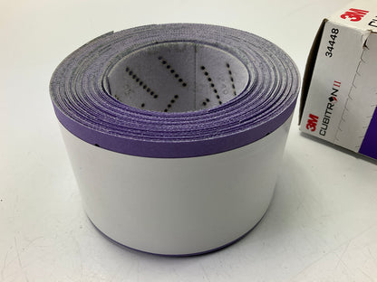 3M 34448 Cubitron II Hookit Clean Sanding Sheet Roll, 240+ Grade, 70mm X 12 M