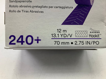 3M 34448 Cubitron II Hookit Clean Sanding Sheet Roll, 240+ Grade, 70mm X 12 M