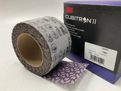 3M 34552 Cubitron II Net Sheet Roll 150 Grit, 3.15'' X 10 Yards, Fastest-Cutting