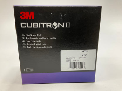3M 34555 Cubitron II Net Sheet Sanding Roll, 80mm X 10m, Grit: 240+