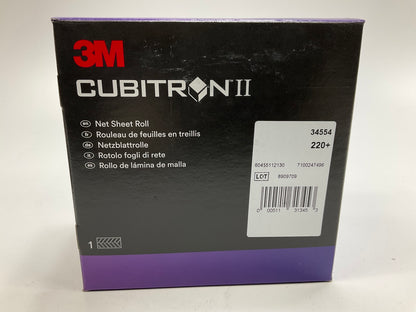 3M 34556 Cubitron II Net Sheet Sanding Roll, 320+ Grit, 80mm X 10M