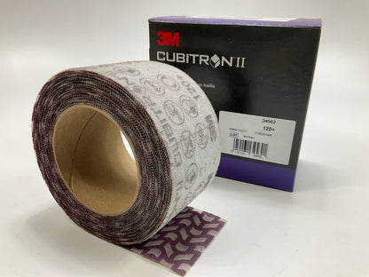 3M 34562 Cubitron II Net Sheet Roll, 70 Mm X 10 M, 120+ Grade
