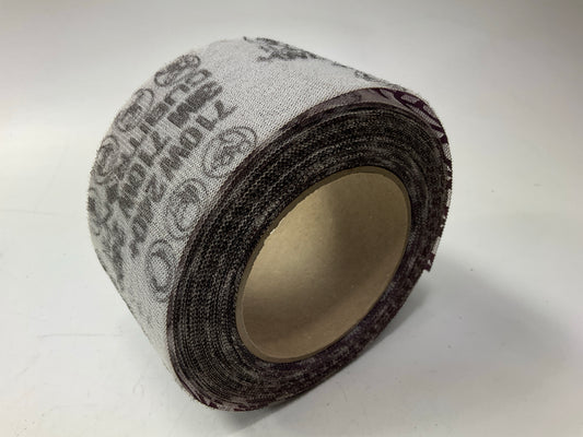 3M 34566 Cubitron II Net Sanding Sheet Roll 240+ Grit, 70mm X 10M, File Hook-it