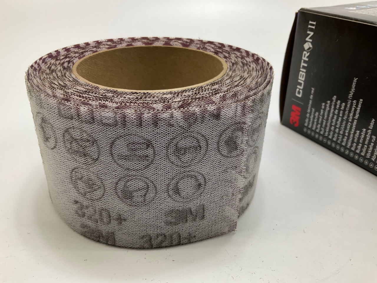 3M 34567 Cubitron II Net Sheet Sanding Roll, 320+ Grit, 70mm X 10m