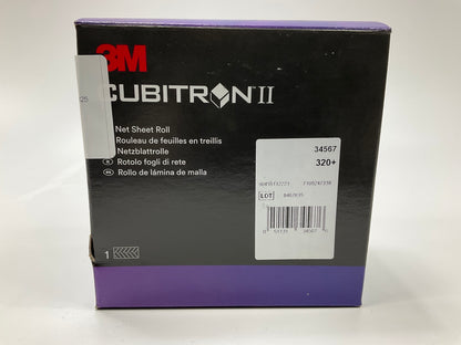3M 34567 Cubitron II Net Sheet Sanding Roll, 320+ Grit, 70mm X 10m
