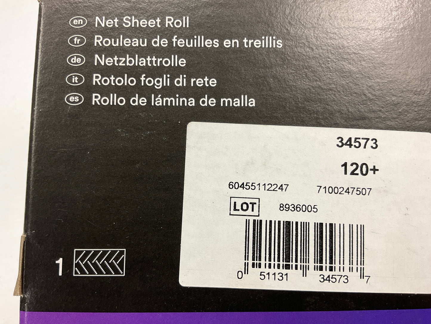 3M 34573 Cubitron II Net Sheet Roll 115mm X 10 M, 120+ Grade Fastest-Cutting