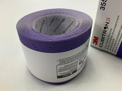 3M 35502 Cubitron II Hookit Clean Sanding Sheet Roll,  120+ Grade, 3.15'' X 13 Yd
