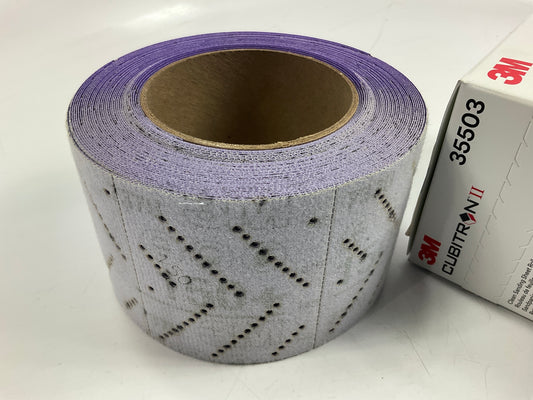 Cubitron 35503 II Hookit Clean Sanding Sheet Roll  3.15'' X 12 Yd. 150+ Grade.