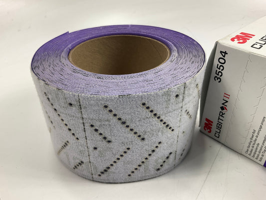 3M 35504 Cubitron II Hookit Clean Sanding Sheet Roll, 180+ Grit 3.15'' X 13.12 Yd