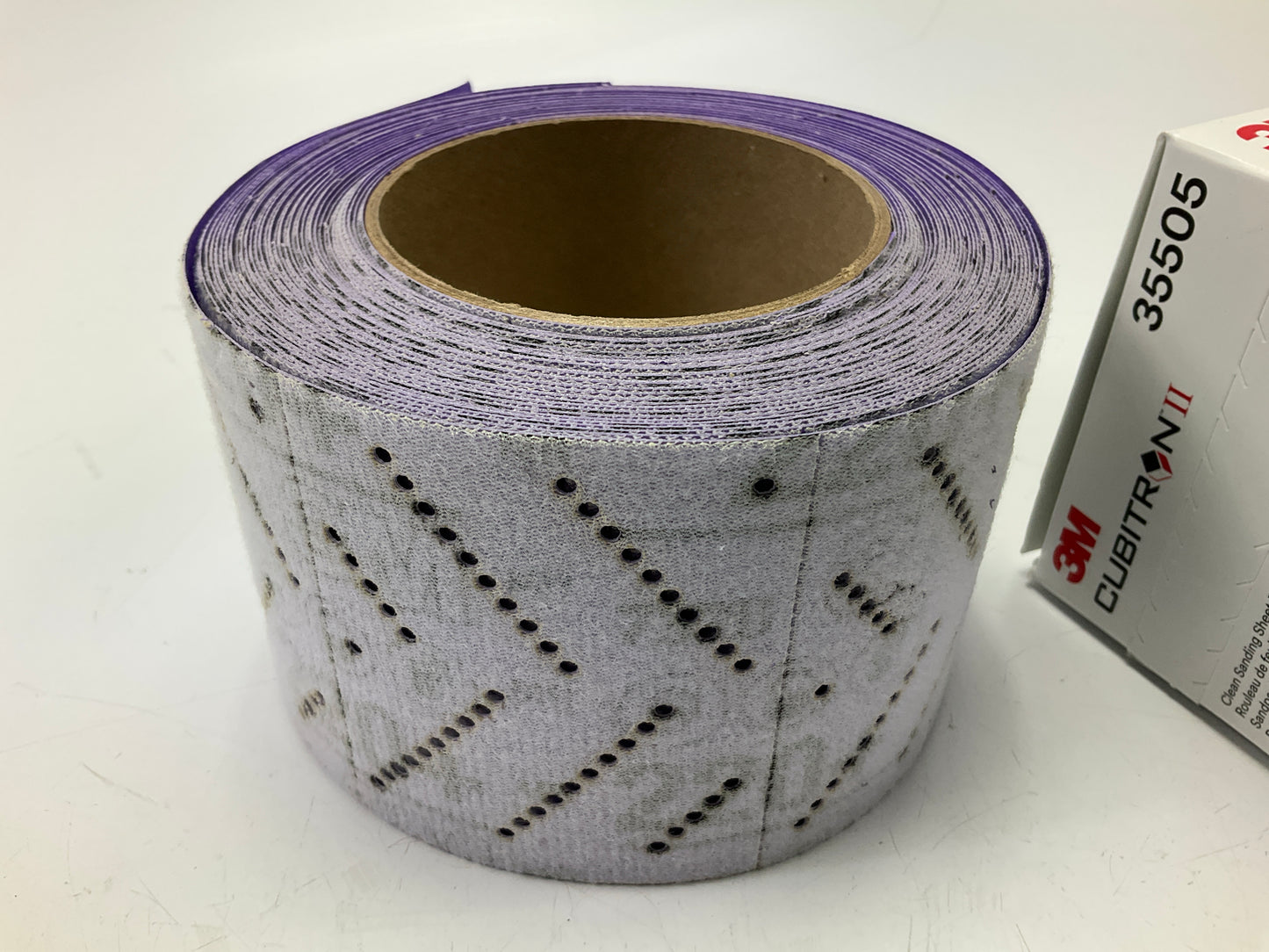 3M 35505 Cubitron II Hookit Clean Sanding Sheet Roll 737U, 220 Grit, 80mm X 12 M