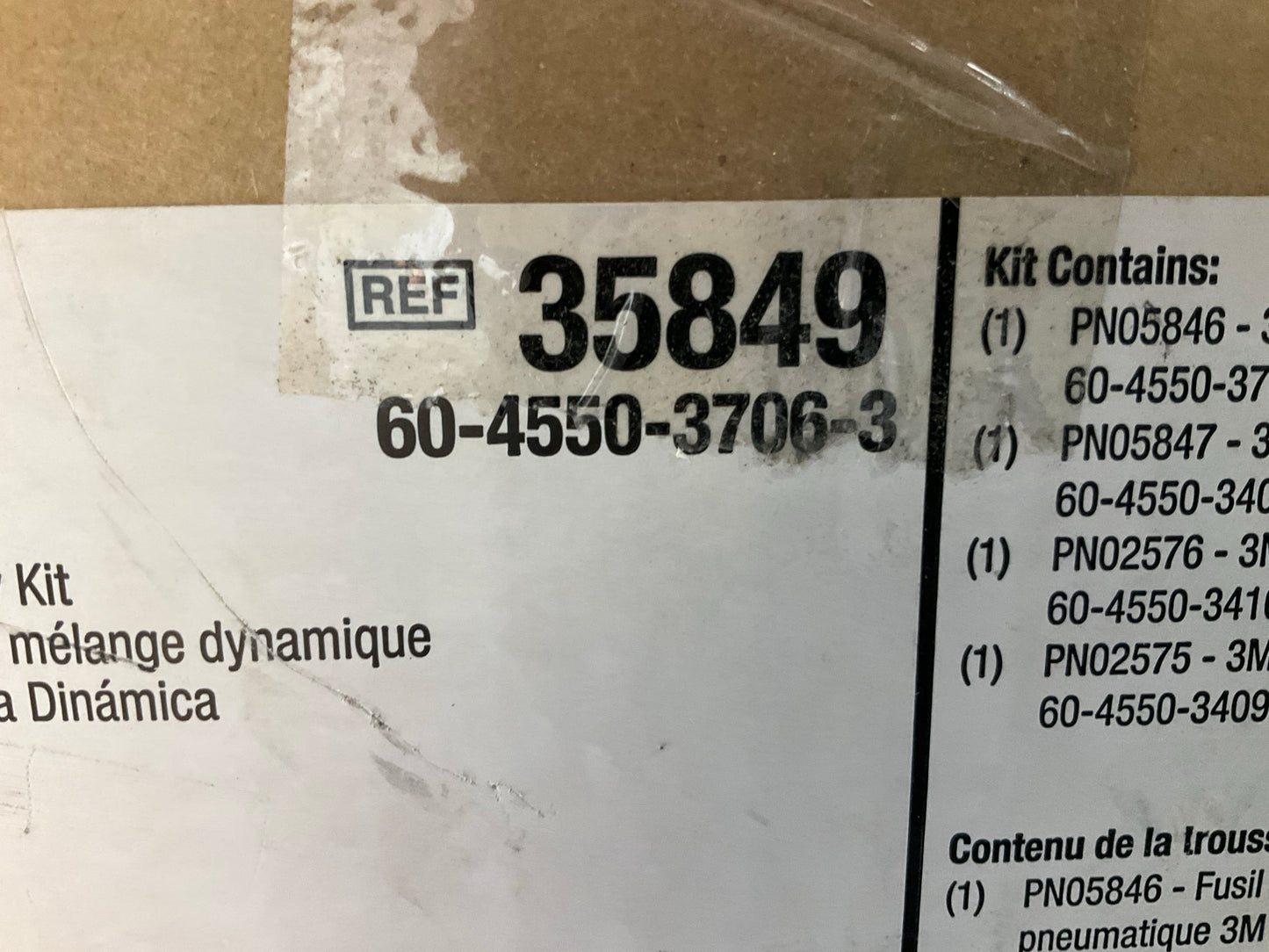 3M 05846 Intro Kit Dynamic Mixing Applicator Pneumatic Air Powered Gun & Nozzles