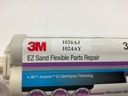 3M 35887 EZ Sand Flexible Parts Repair - Two Part Epoxy Plastic Adhesive 47.3ml