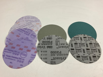 3M 36069 Perfect-It 1 Paint Finishing Kit With Discs, Pad, And Adapter