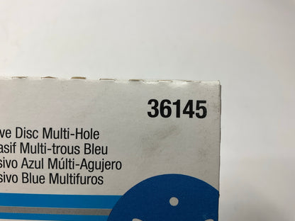3M 36145 Multi-Hole Hook & Loop 150 Grit 3 In. Sanding Disc (50/Pack)
