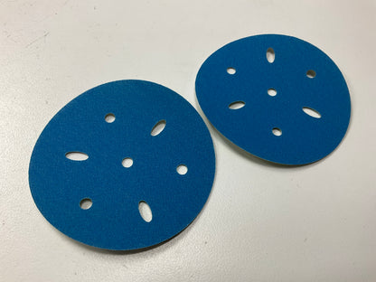 3M 36146 Multi-Hole Hook & Loop 180 Grit 3'' Sanding Discs (50/Pack)