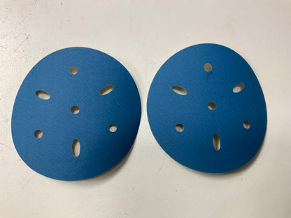 3M 36148 Hookit Blue Abrasive Disc Multi-hole, 3'', 240 Grade, 50 Discs 3 Inch