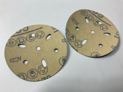 3M 36153 Multi-Hole Hook & Loop 600 Grit 3'' Sanding Discs (50/Pack)