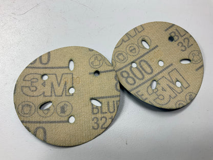 3M 36154 Multi-Hole Hook & Loop 800 Grit 3 In. Sanding Disc (50 / Pack)