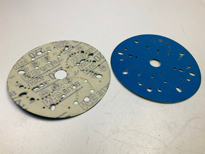 3M 36177 Multi-Hole Hook & Loop Sanding Disc, 220 Grit, 6 In.  (50/Pack)